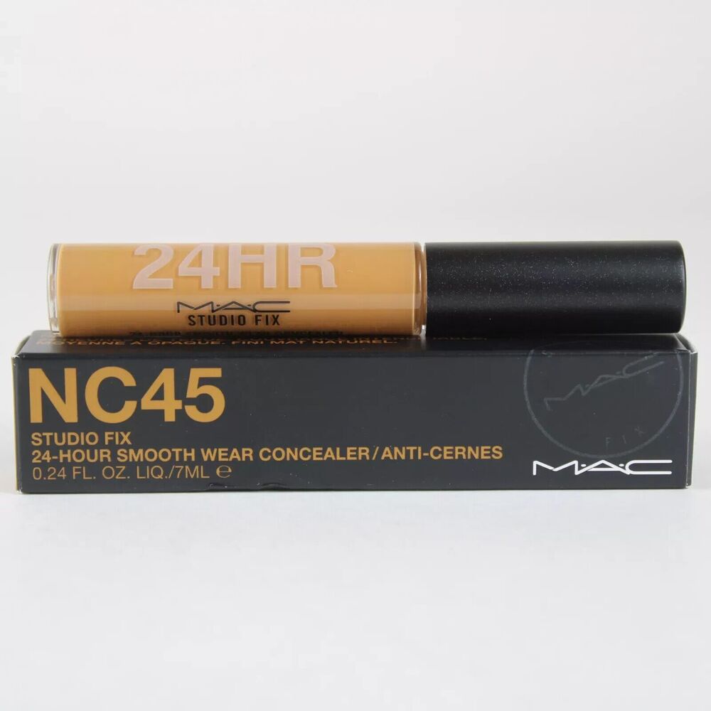 3x MAC Studio Fix 24-Hour Smooth Wear Concealer Flawless Matte Finish 0.24 Floz